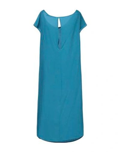 Shop Tela Knee-length Dress In Pastel Blue