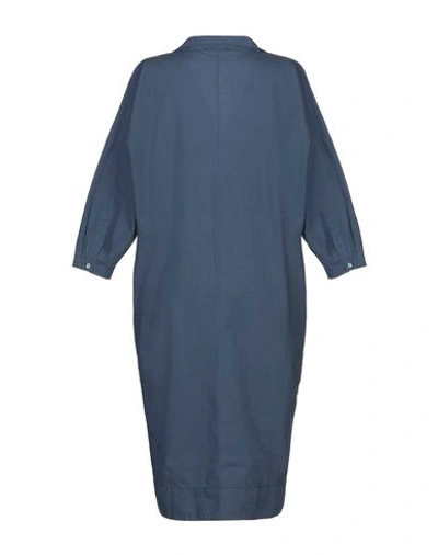 Shop Authentic Original Vintage Style Knee-length Dress In Slate Blue