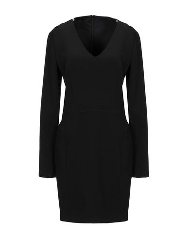 Versace Jeans Short Dress In Black | ModeSens