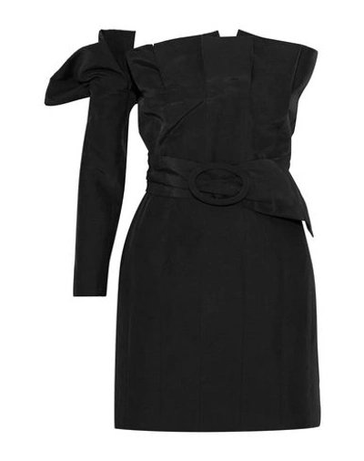 Shop Carmen March Short Dress In Black