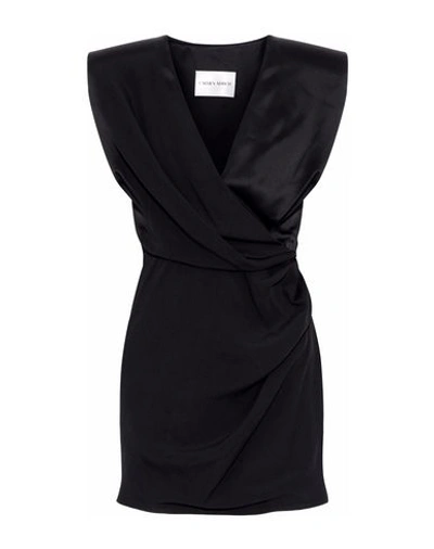 Shop Carmen March Short Dress In Black