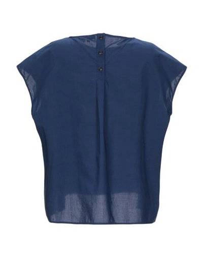 Woolrich Blouses In Blue