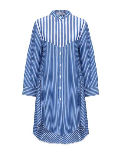 Shop Beatrice B Striped Shirt In Blue