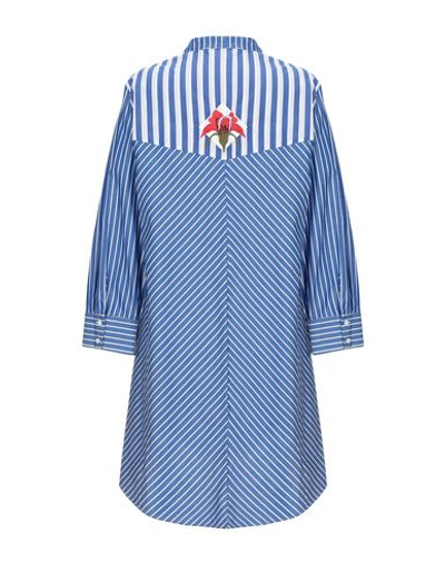 Shop Beatrice B Striped Shirt In Blue