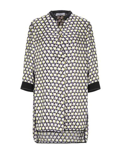 Shop Beatrice B Patterned Shirts & Blouses In Lilac