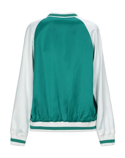 Shop Mangano Jackets In Emerald Green