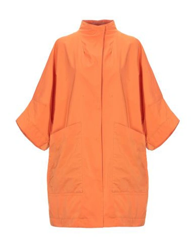 Shop Ahirain Full-length Jacket In Orange