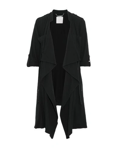 Shop Ashley B Overcoats In Black