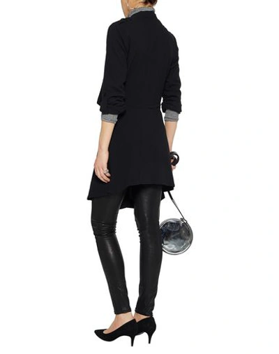 Shop Ashley B Overcoats In Black