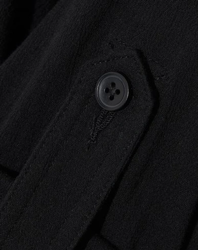 Shop Ashley B Overcoats In Black