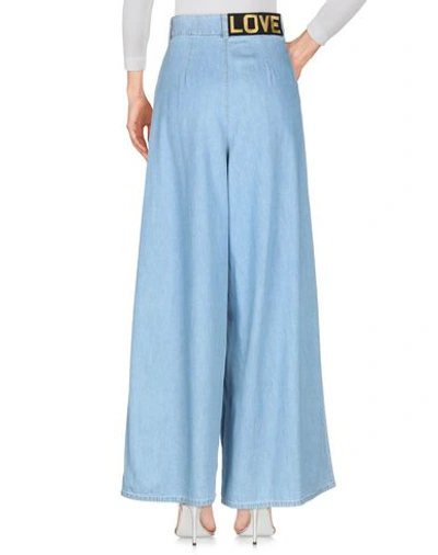 Shop Shirtaporter Denim Pants In Blue