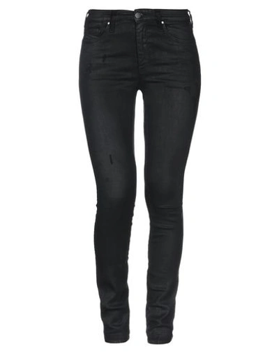 Diesel Denim Pants In Black