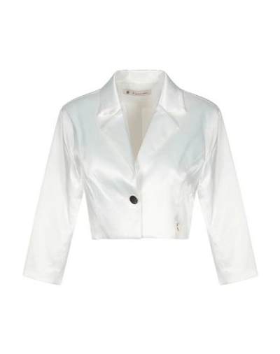 Shop Mangano Suit Jackets In White