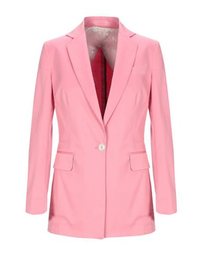 Shop Bottega Martinese Sartorial Jacket In Pink