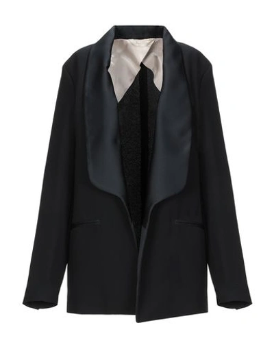Shop Bottega Martinese Suit Jackets In Black