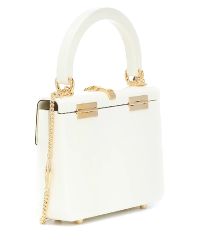 Shop Gucci Sylvie 1969 Mini Shoulder Bag In White