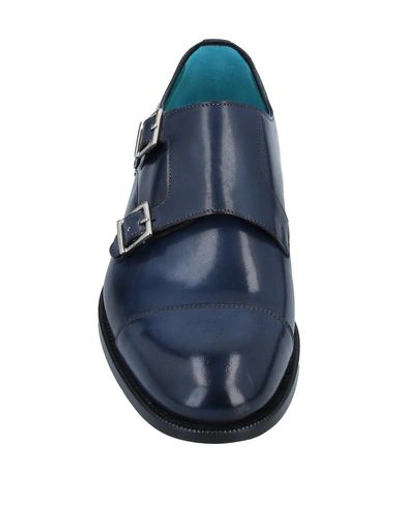 Shop Alexander Loafers In Dark Blue