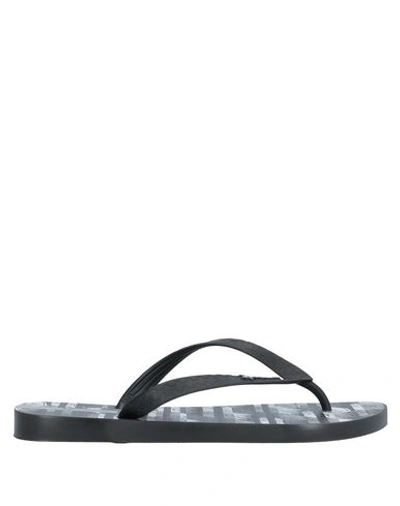 Shop Ipanema Flip Flops In Black