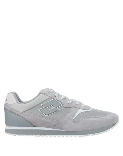 Shop Lotto Leggenda Sneakers In Light Grey
