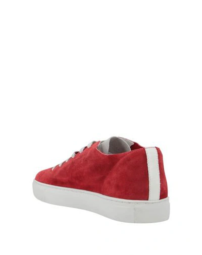 Shop Crime London Sneakers In Red