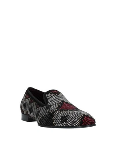 Shop Louis Leeman Loafers In Black