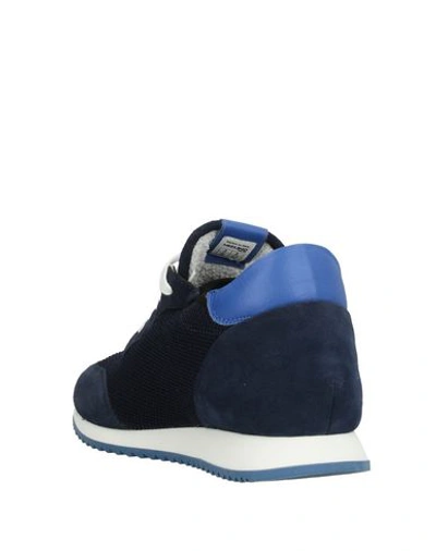 Shop Mizuno Man Sneakers Midnight Blue Size 11 Soft Leather, Textile Fibers