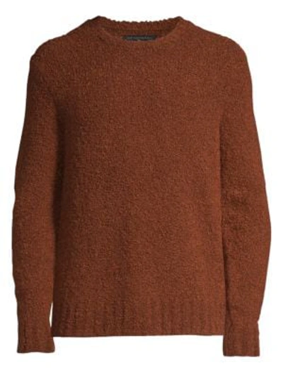 Shop John Varvatos Athens Boucle Sweater In Picante