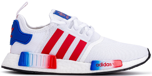 adidas originals nmd r1 red white and blue