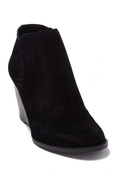 Shop Lucky Brand Yimme Wedge Heel Boot In Black 01