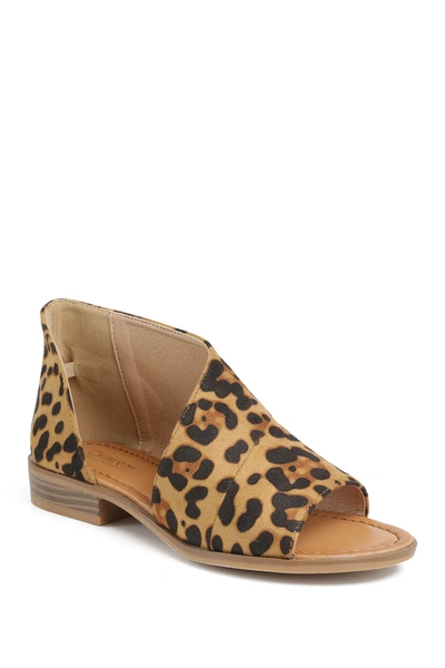 Shop Catherine Catherine Malandrino Theorie Slip-on Sandal In Leopard Ul