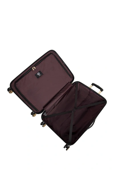 Shop Vince Camuto Monikka 20" Embossed Hardside Spinner Suitcase In Winetasting