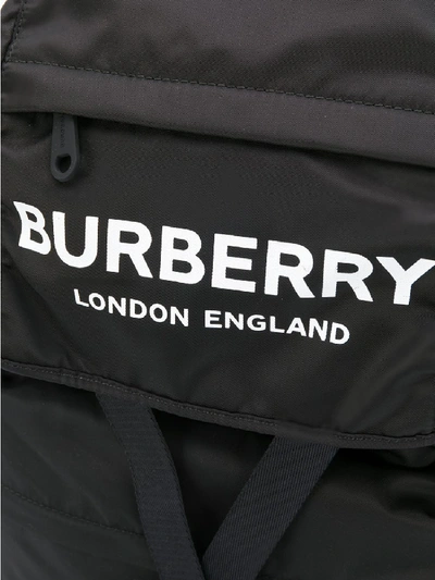 Shop Burberry Wilfin Nylon Backpack In Black