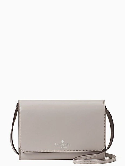 Kate Spade Kerri Small Flap Wallet On A String In Soft Taupe | ModeSens