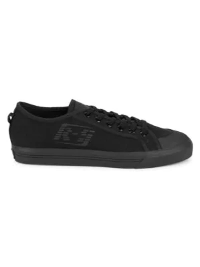 Shop Adidas Originals Spirit Faux Suede Low-top Sneakers In Black