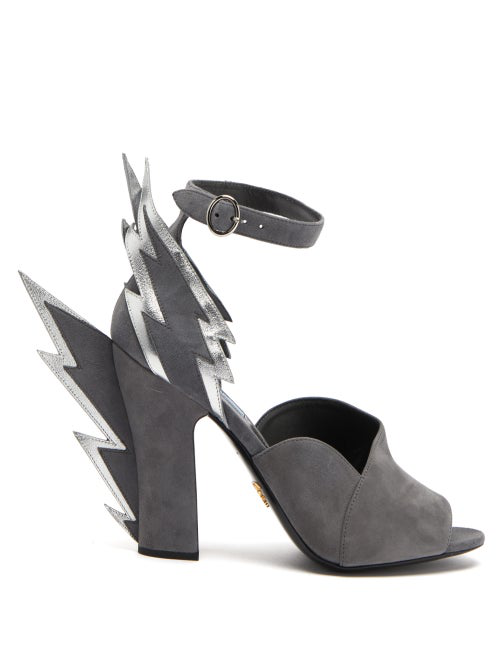 prada lightning bolt sneakers