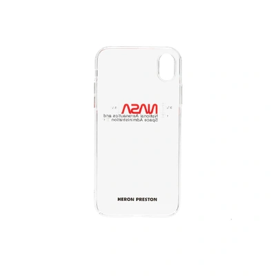 Shop Heron Preston Iphone Xr Nasa Case In White