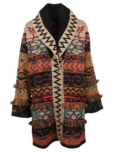 Shop Etro Cardigan Essex In Fantasia Multicolore