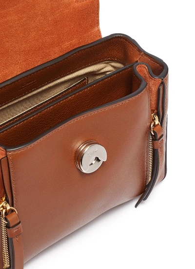 Shop Chloé 'faye Day' Mini Leather Shoulder Bag