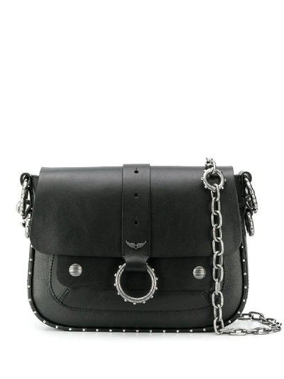 Shop Zadig & Voltaire X Kate Moss Kate Crossbody Bag In Black