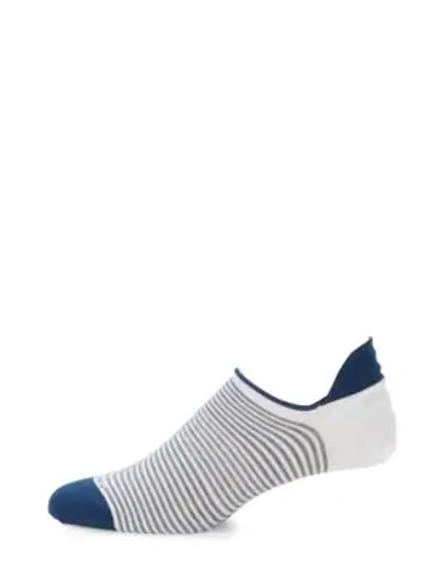 Shop Marcoliani Invisible Sneaker Socks In Oxford