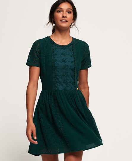 ella lace skater dress