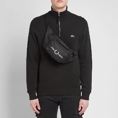 Fred Perry Graphic Waist Bag In Black | ModeSens