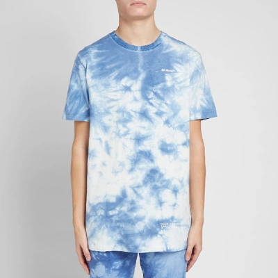 Shop Off-white End. X  "chemical Wash" Tee In Blue