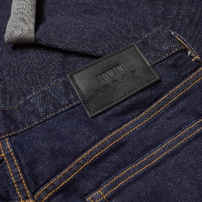 Shop Edwin Regular Tapered Jean - Made In Japan In Blue