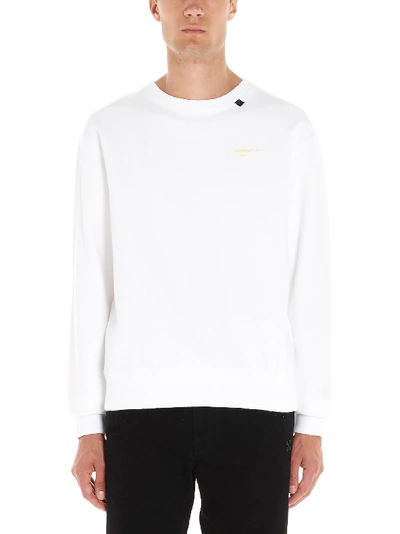 Shop Off-white Acrylic Arrows Sweatshirt