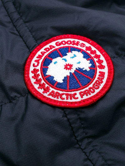 Shop Canada Goose Dunham Padded Jacket In Blue