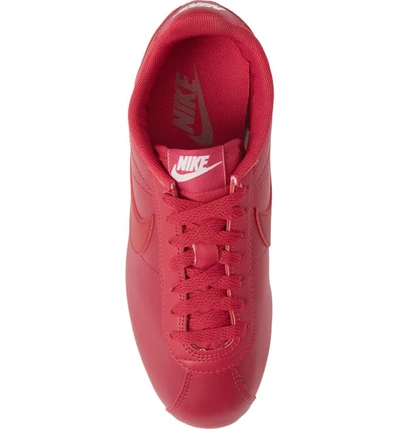 Shop Nike Classic Cortez Sneaker In Wild Cherry/ Red/ White