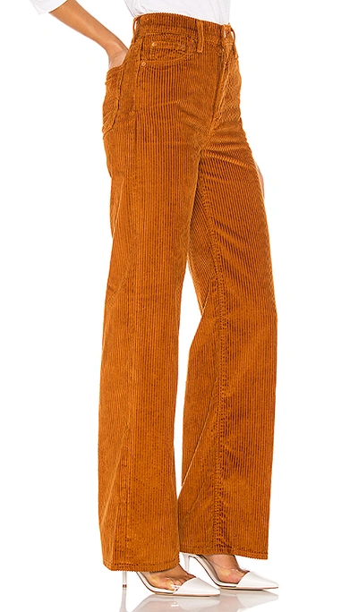Levi's Ribcage Cord Flare Jean In Camel-brown In Caramel Cafe Plush Cord |  ModeSens