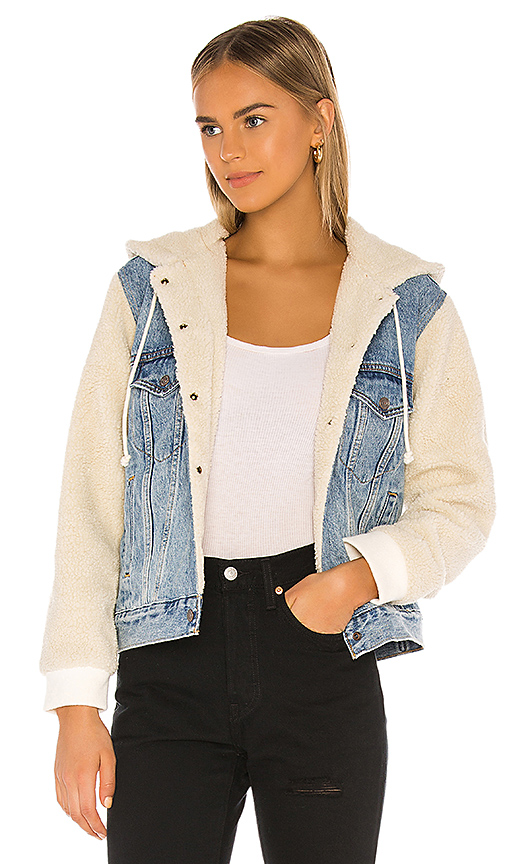 levi's shearling trucker jacket