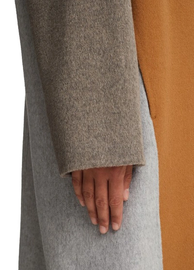 Shop Acne Studios Odethe Coat In Camel Brown